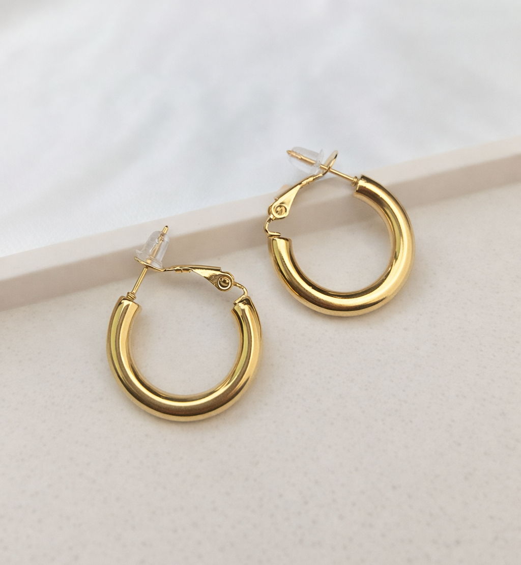 Boucles d'oreilles créole LEA