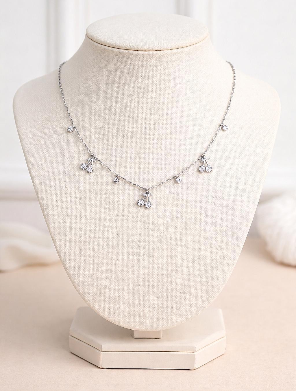 Collier pampille CERISE 