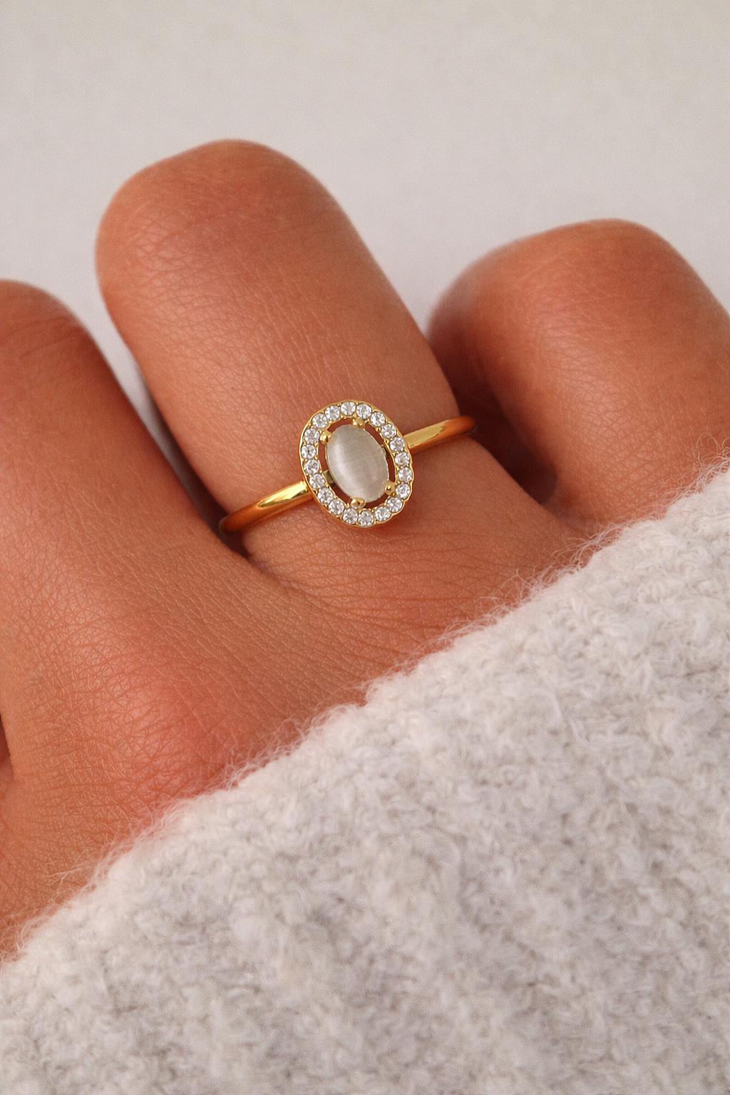 Bague ajustable JADE