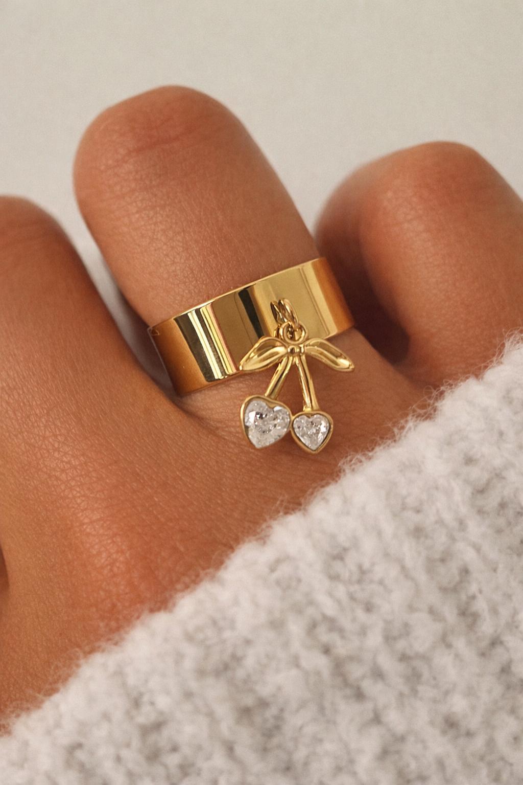 Bague ajustable CERISE 