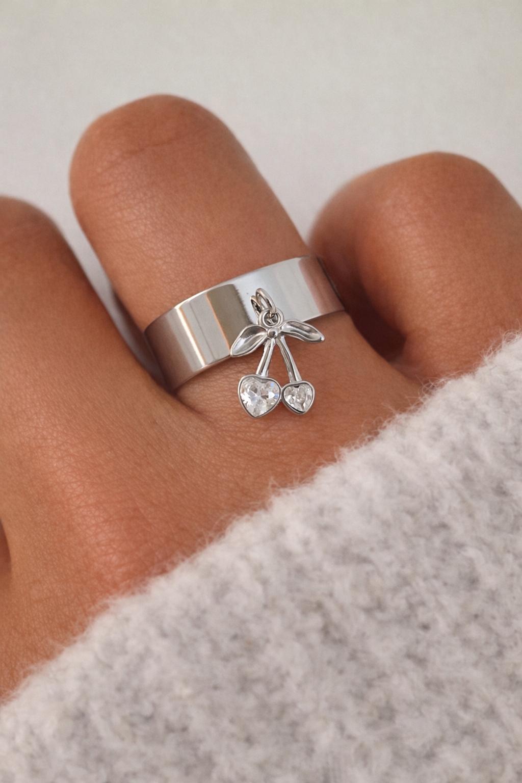 Bague ajustable CERISE 